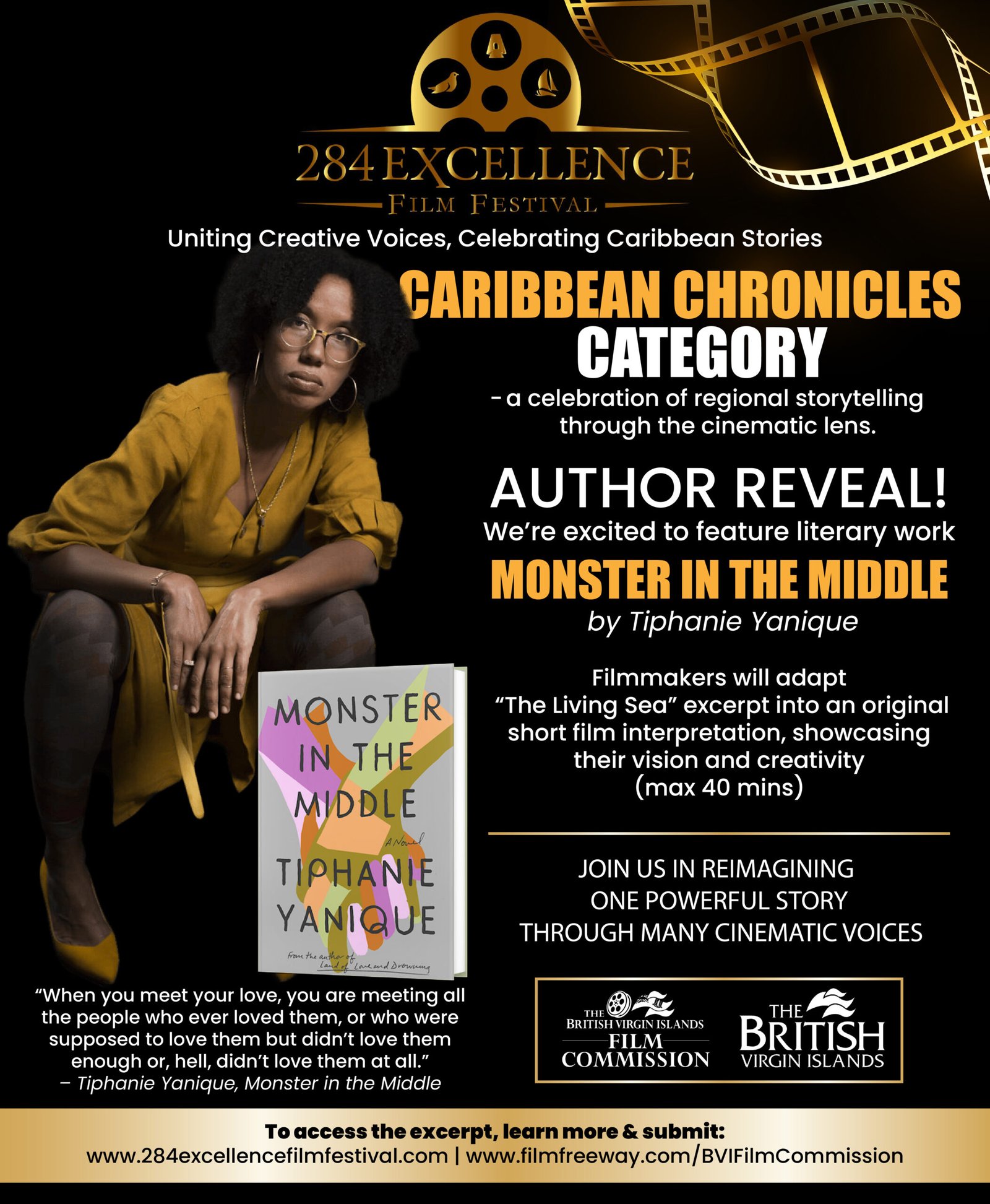 Author Reveal flier